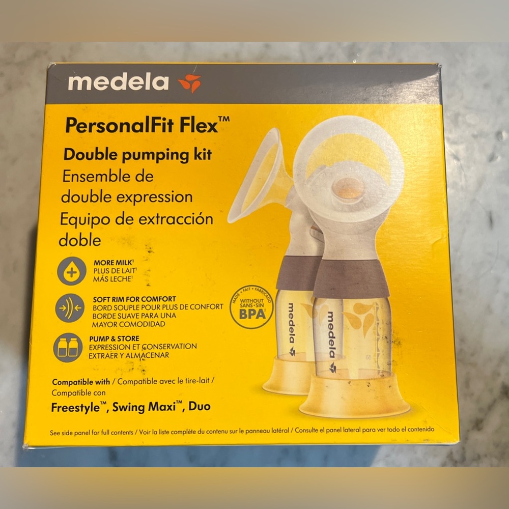 New & Sealed Medela PersonalFit Flex™ Double pumping kit